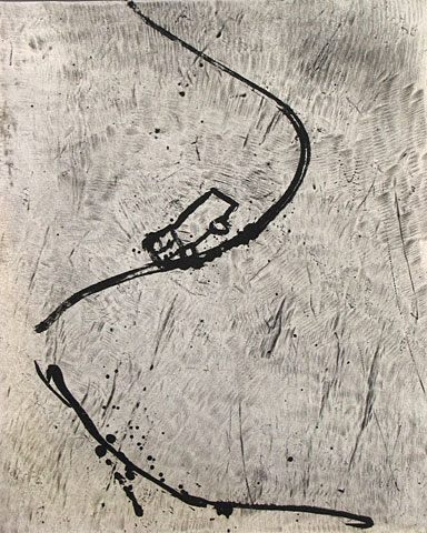 In Control (Autumn Days artist´s book), 2005, etching, 38&amp;#215;28 cm