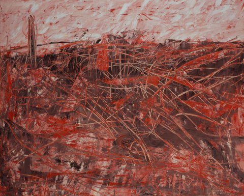 Jerusalem II, 2010, oil on canvas, 165&amp;#215;180 cm