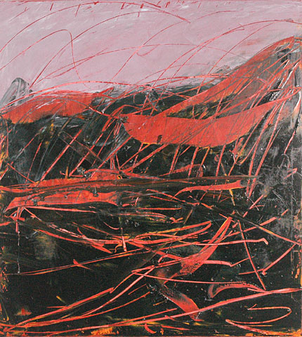 Landscape IV, 2006, oil on canvas, 170&amp;#215;160 cm