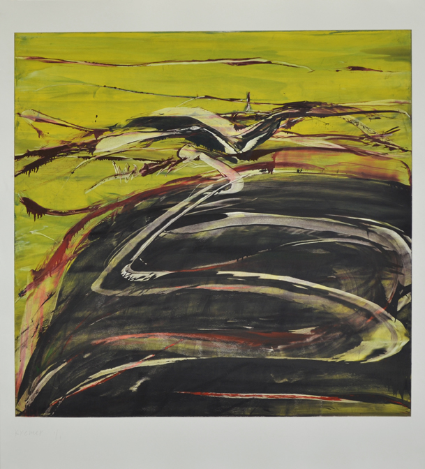 Landscape VI, 2012,monotype, 135×116 cm