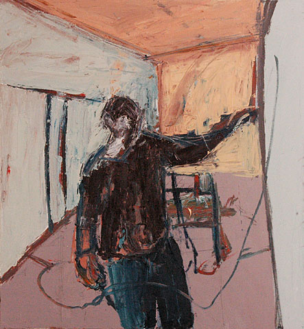 Self Portrait I, 2004, oil on canvas, 55&amp;#215;25 cm (2)