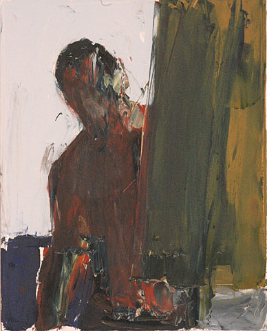 Self Portrait IX, 2006, oil on canvas, 50&amp;#215;40 cm