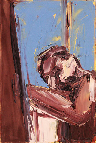 Self Portrait VII, 2006, oil on canvas, 60×40 cm