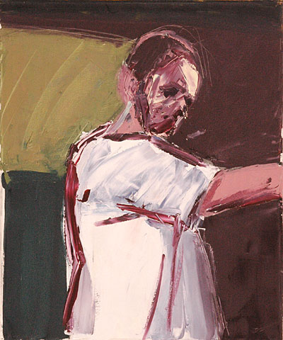 Self Portrait VIII, 2006, oil on canvas, 60&amp;#215;50 cm