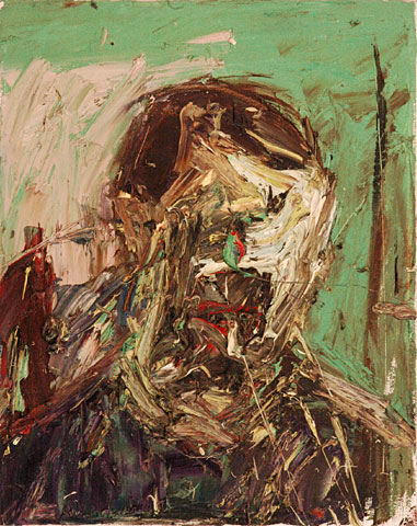 Self Portrait X, 1999, oil on canvas, 51&amp;#215;41 cm