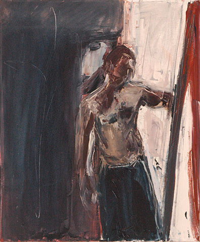 Self Portrait XIII, 2006, oil on canvas, 60&amp;#215;50 cm