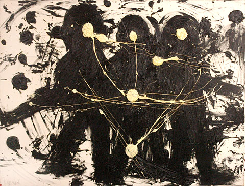 Silence, 1999, oil on canvas, 150&amp;#215;200 cm
