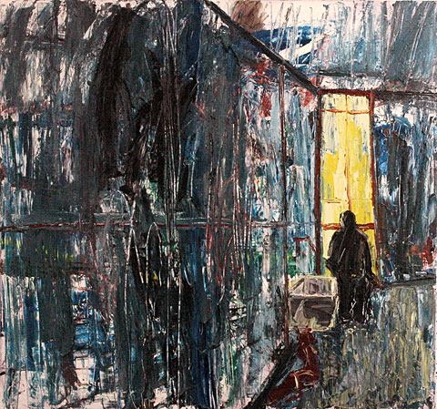 Studio VI, 2005, oil on canvas, 160&amp;#215;170 cm