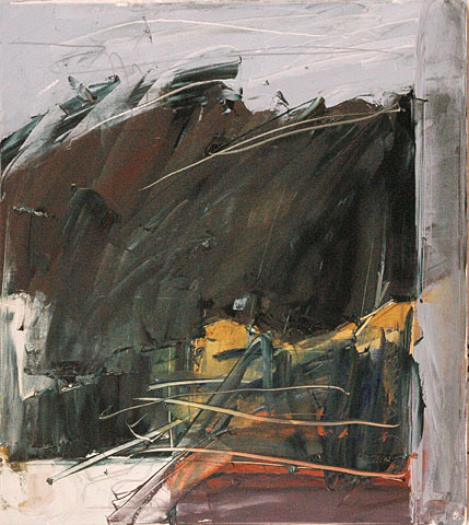 Urban Landscape II, 2006, oil on canvas, 90&amp;#215;80 cm